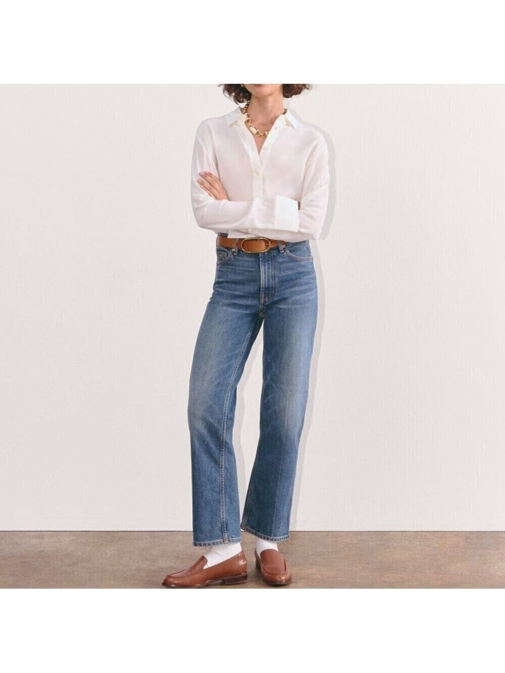 NWT Everlane The Cheeky Straight Jean